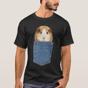 Camiseta Hamster Para Meninas Hamster No Seu Bolso De Bolso