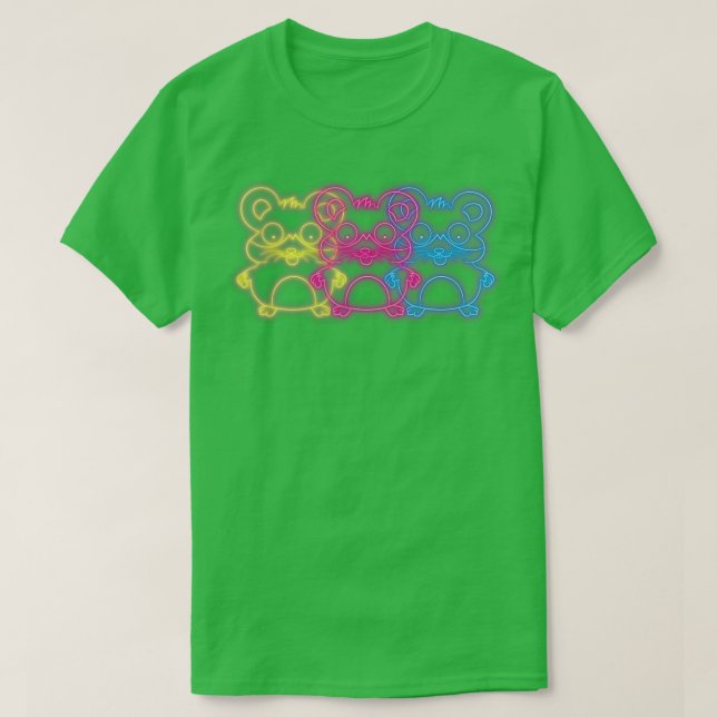 Camiseta Hamster Presente de Hamsters Retro dos anos 80 (Frente do Design)