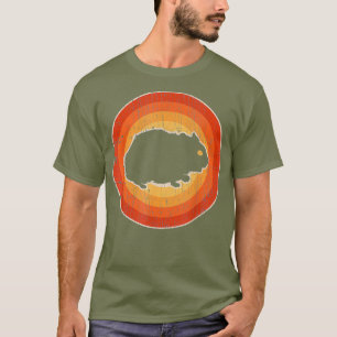 Camiseta Hamster Retro Vintage 60 anos 70 Homens Presentes 