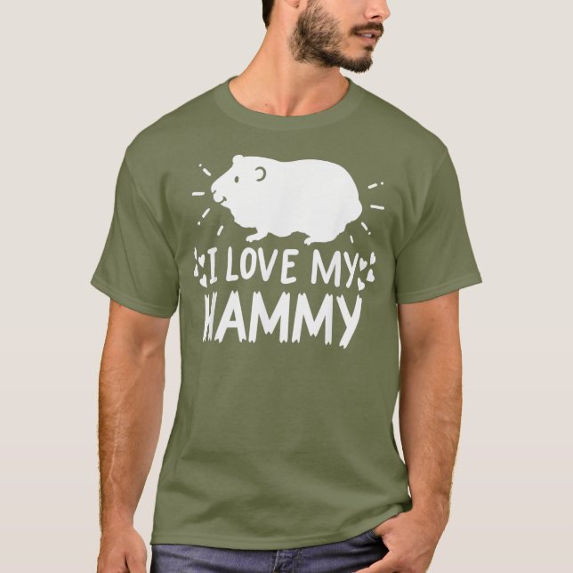 Camiseta Hamster Rodent Cavy Pet (Frente)
