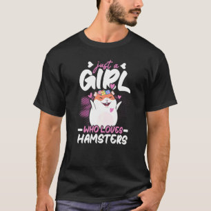 Camiseta Hamster Rodent Pet I Love My Hammy 1