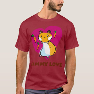 Camiseta Hamster Shirt Hammy Love Sírio Robo Dwarf