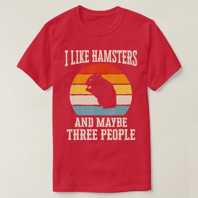 Camiseta Hamster Sírio Hamster Dwarf Hamster (Frente do Design)