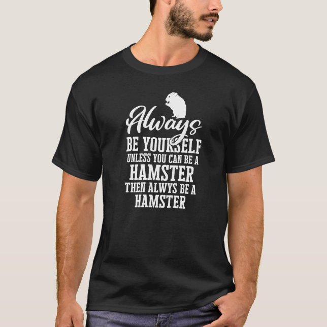 Camiseta Hamster Sírio Hamster Dwarf Hamster 2 (Frente)
