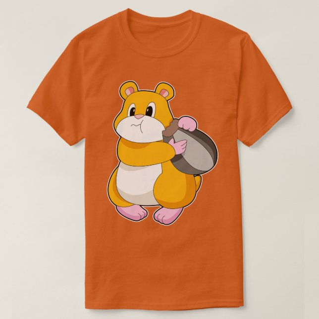 Camiseta Hamster Walnut (Frente do Design)