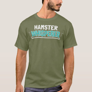 Camiseta HAMSTER Whisperer Roupas Engraçadas Presente