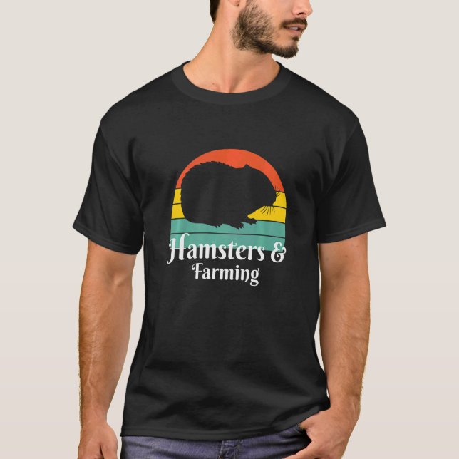 Camiseta Hamsters E Agricultor (Frente)