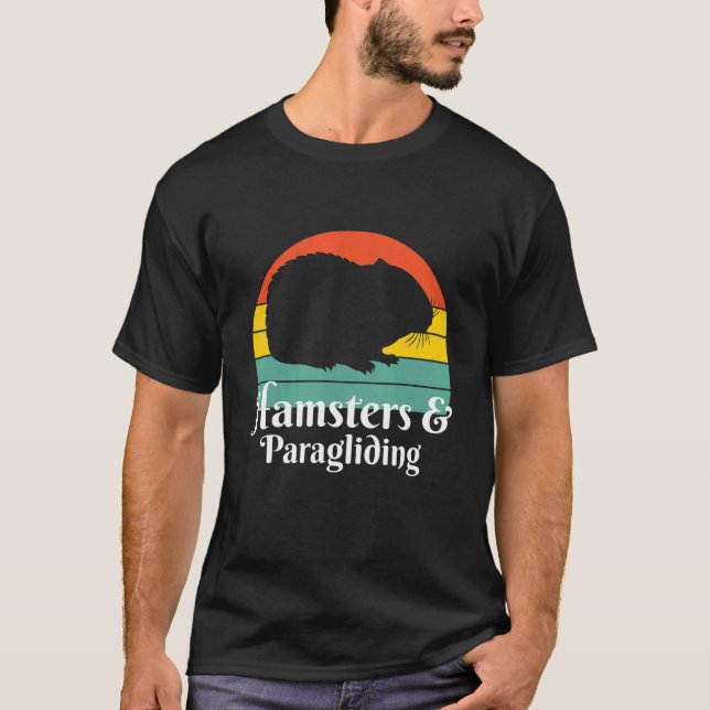 Camiseta Hamsters E Parapente (Frente)