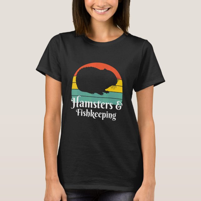 Camiseta Hamsters E Pesca (Frente)