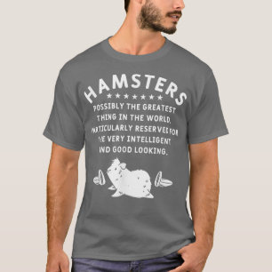 Camiseta Hamsters Noun Definition Guiné Pig Hamster Lover