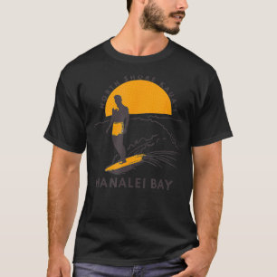 Camiseta Hanalei Bay North Shore Kauai Vintage Surf Havaí