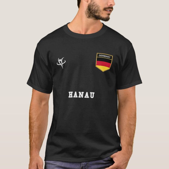 Camiseta HANAU Alemanha Vintage Sports (Frente)
