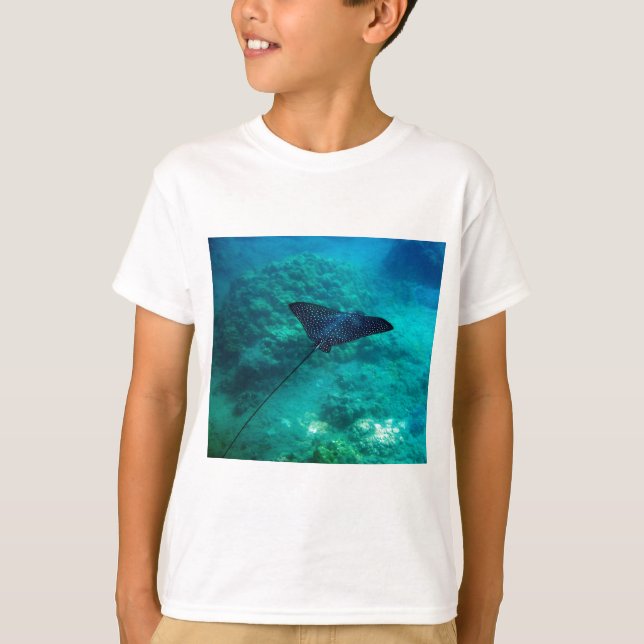 Camiseta Hanauma Bay Hawaii Spotted Eagle Ray (Frente)