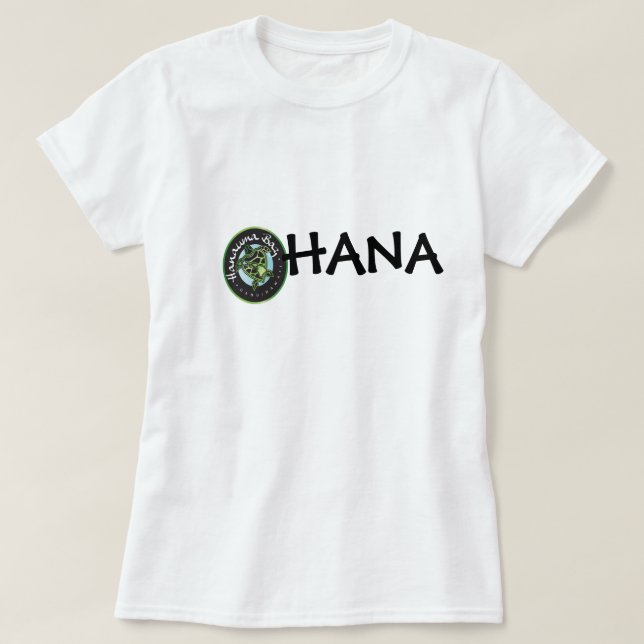 Camiseta Hanauma Bay Ohana (Frente do Design)