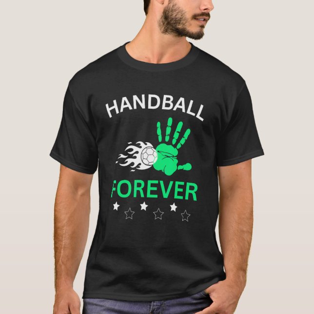Camiseta Handball forever Handball player Handball team coa (Frente)