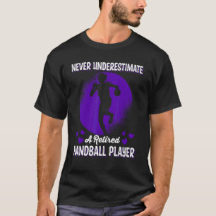 Camiseta Handebol Gráfico Para Meninas Mulheres Jogadoras d
