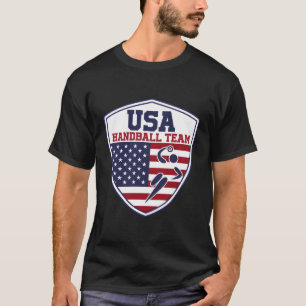 Camiseta Handebol Para Fãs de Esportes Equipe de Handebol d