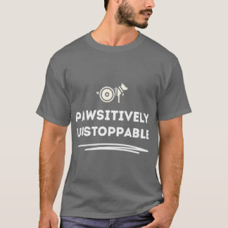 Camiseta Handicapped dog Pawsitively Unstoppable family fun