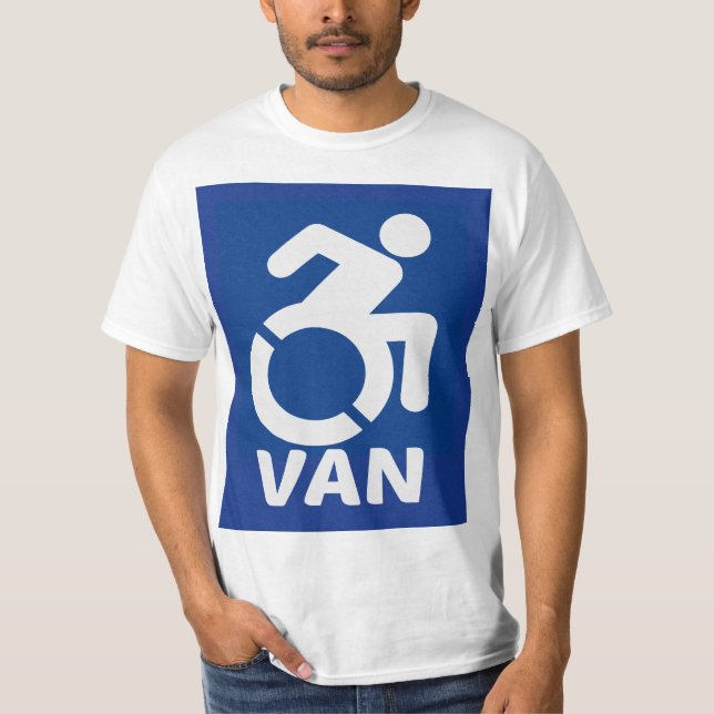 Camiseta Handicapped Van Modern (Frente)