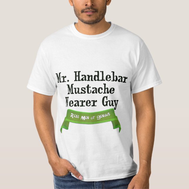 Camiseta Handlebar Mustache Wearer (Frente)