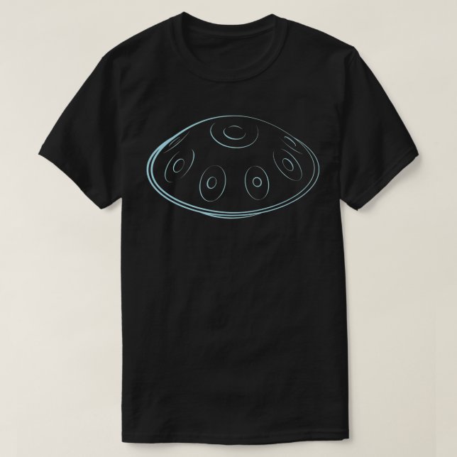 Camiseta Handpan Musical (Frente do Design)