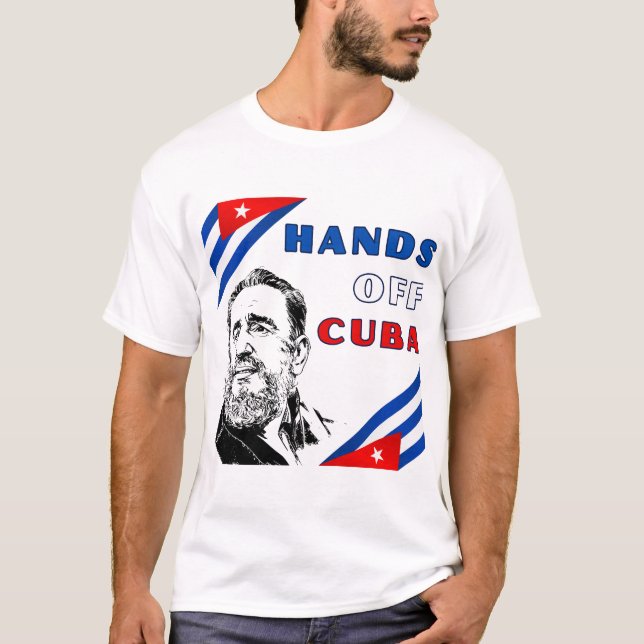 Camiseta Hands off Cuba (Frente)