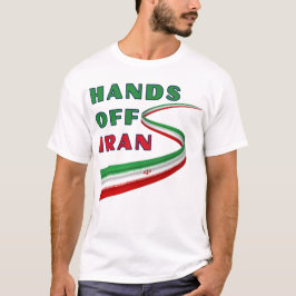 Camiseta Hands Off Iran