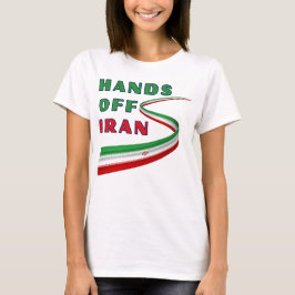 Camiseta Hands Off Iran