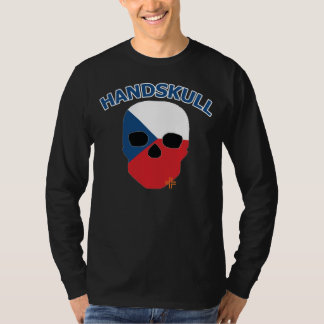 Camiseta HANDSKULL Checoslováquia - Capa longa básica