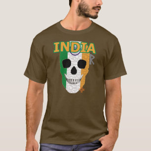 Camiseta HANDSKULL Índia básica B2