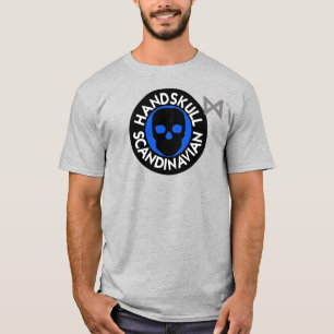 Camiseta HANDSKULL LIV Sky básica P4