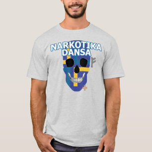 Camiseta HANDSKULL Narkotika Dansa básico B2