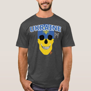 camiseta HANDSKULL Ucrânia básica B2
