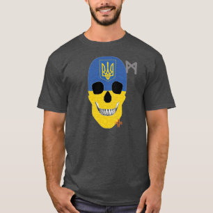 camiseta HANDSKULL Ucrânia básica B2
