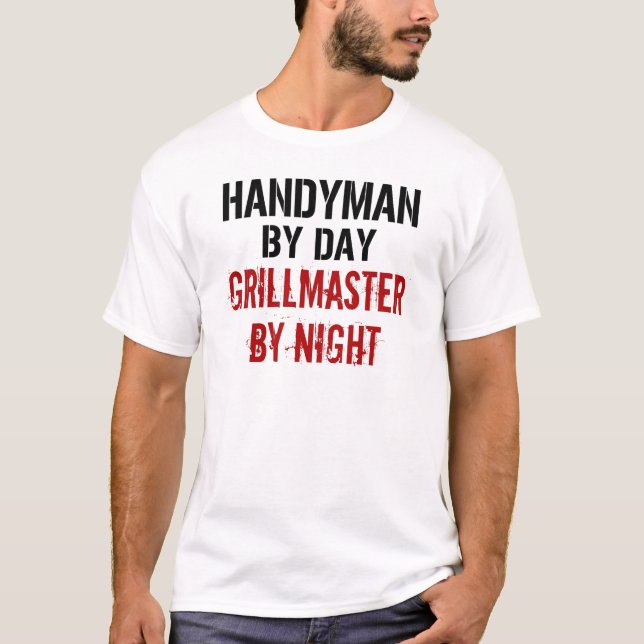 Camiseta Handyman Grillmaster (Frente)