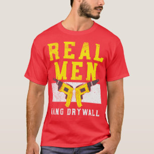 Camiseta Hang Drywall Installer Carpenter Master Design