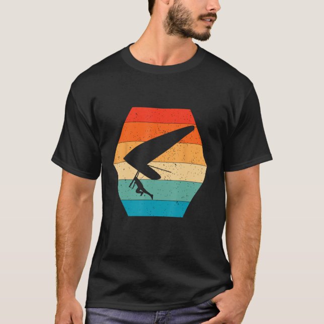 CAMISETA HANG GLIDER RETRO DESIGN (Frente)