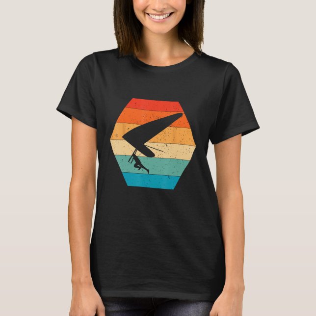 CAMISETA HANG GLIDER RETRO DESIGN (Frente)