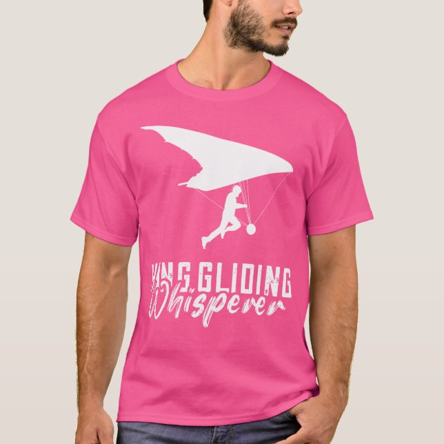 Camiseta Hang Glider Soaring Gliding Pilot Hang Gliding Whi (Frente)