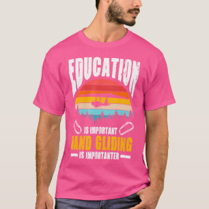 Camiseta Hang Gliding É Importante, Um Céu Engraçado De Pé