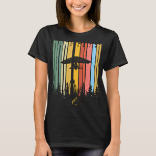 Camiseta Hang Gliding Pilot Vintage Sunset Hang Gliding Ki