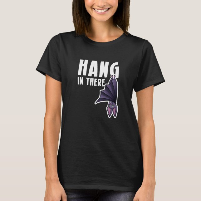 Camiseta Hang In There Bat vampire   (Frente)