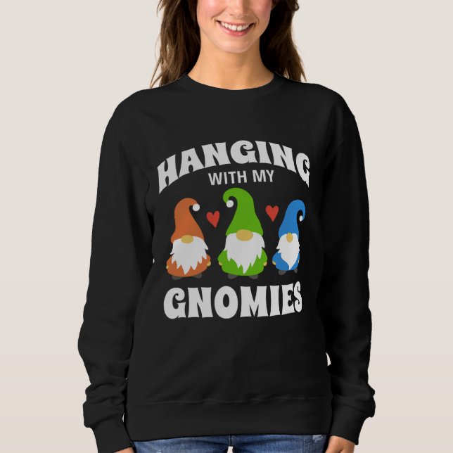 Camiseta Hanging With My Gnomies Florists Gardening Gnomes (Frente)