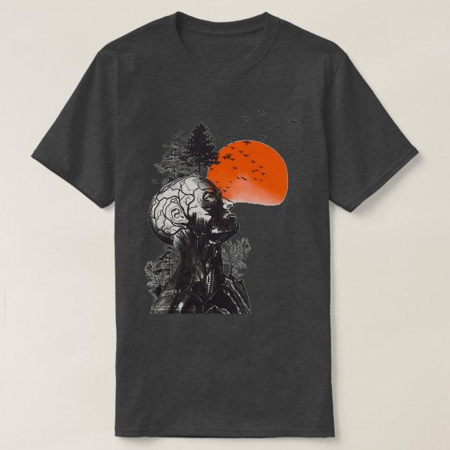 Camiseta Hangovers Alans Men Tree Halloween  (Frente do Design)