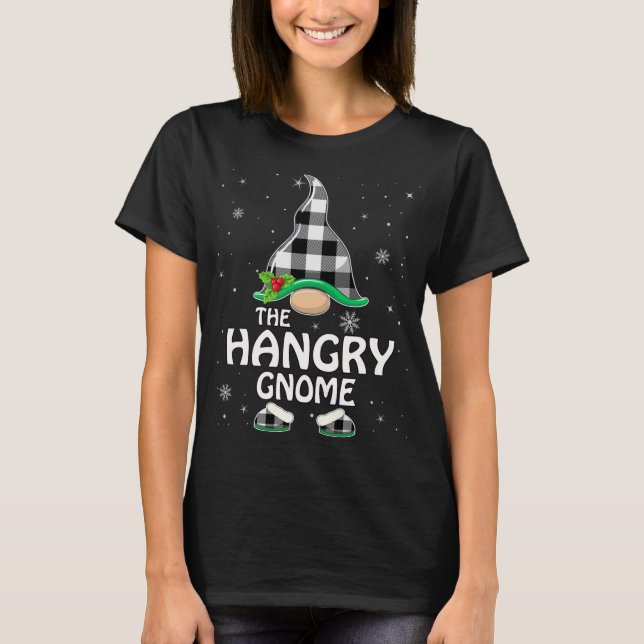 Camiseta Hangry Gnomo Buffalo - Xadrez Correspondente Grupo (Frente)