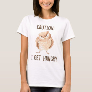 Camiseta Hangry Owl Watercolor