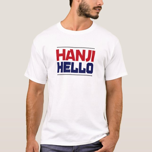 CAMISETA HANJI HELLO (Frente)