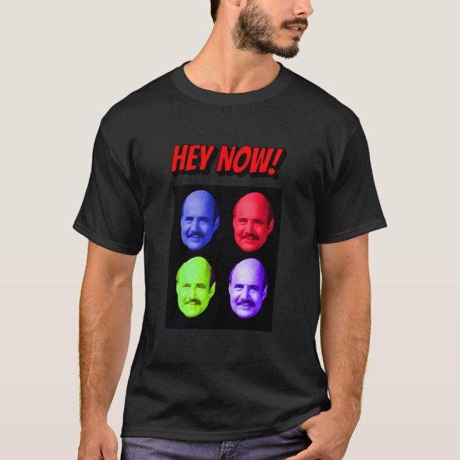 Camiseta Hank Kingsley - Larry Sanders Show - Hey Now! Esse (Frente)