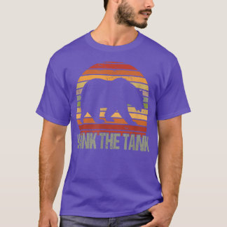 Camiseta Hank, O Tanque Não É Um Urso De Vegan Desestressad