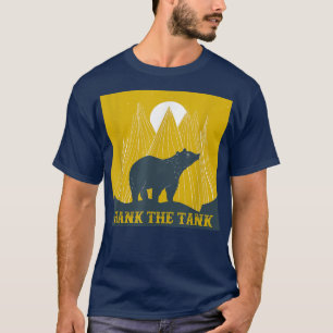 Camiseta Hank The Tank Bear California Lake Tahoe Bears Div